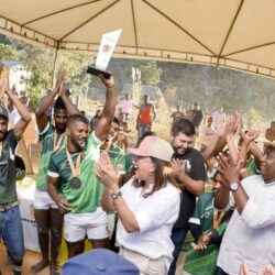 Gracinha Caiado participa da Copa Quilombola