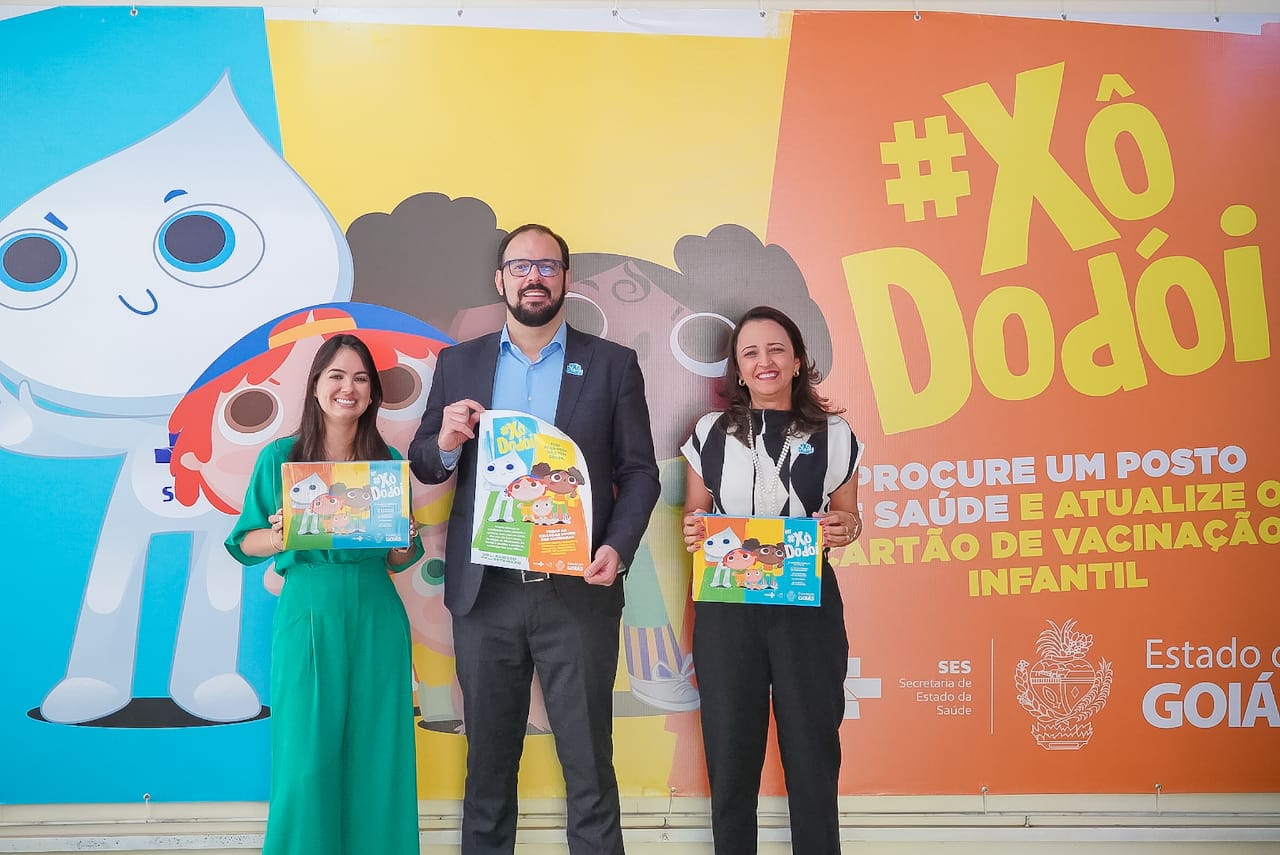 Você está visualizando atualmente Governo de Goiás apresenta campanha publicitária “Xô Dodói” de incentivo à vacinação de crianças e adolescentes