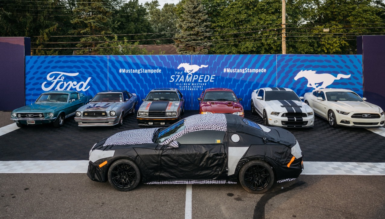 No momento, você está visualizando Ford anuncia a estreia global do novo Mustang de sétima geração em 14 de setembro