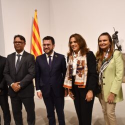 Estudantes do Aprendiz do Futuro realizam visita oficial ao presidente da Catalunha