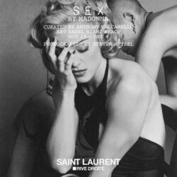 Saint Laurent Confirma Participação na Exposição Art Basel Miami  com Sex by Madonna