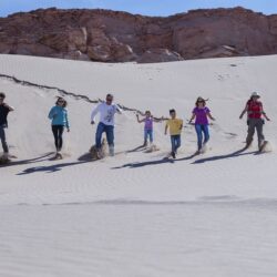 Atacama com crianças