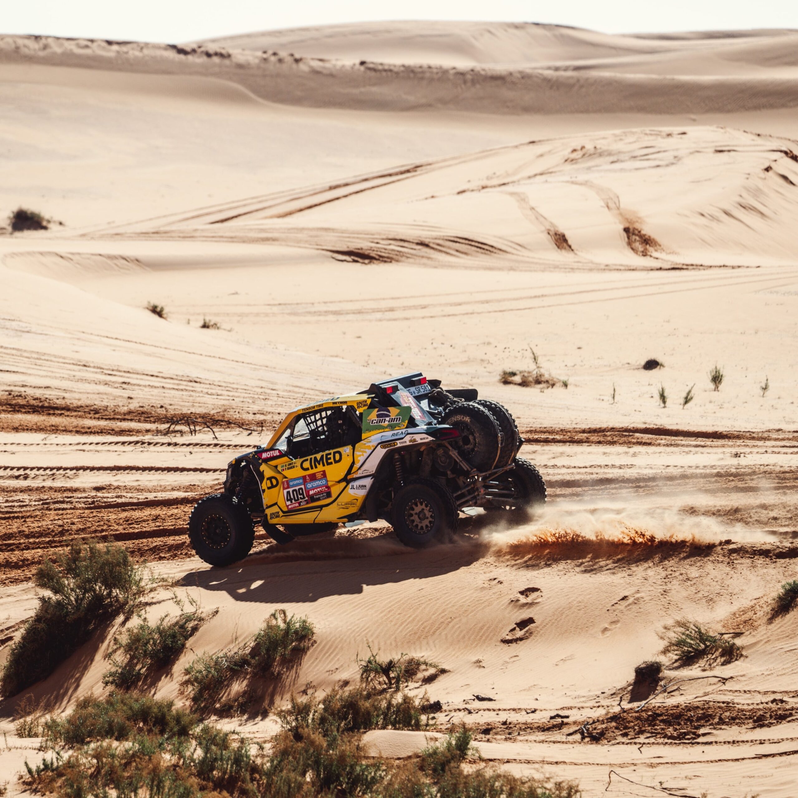 Você está visualizando atualmente Brasileiros lideram o Rally Dakar nos UTVs T4 após seis etapas