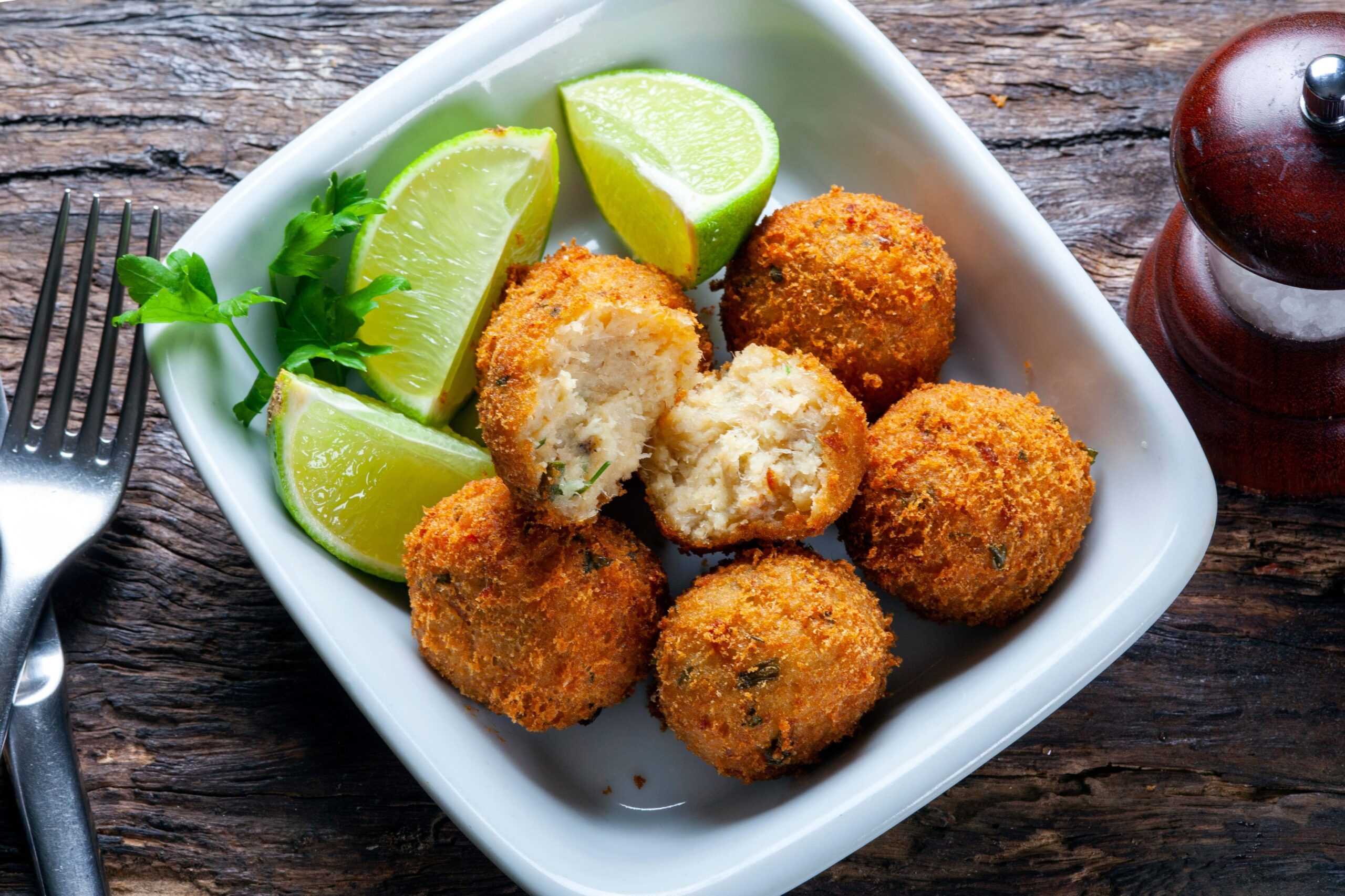 No momento, você está visualizando Bolinho assado de bacalhau