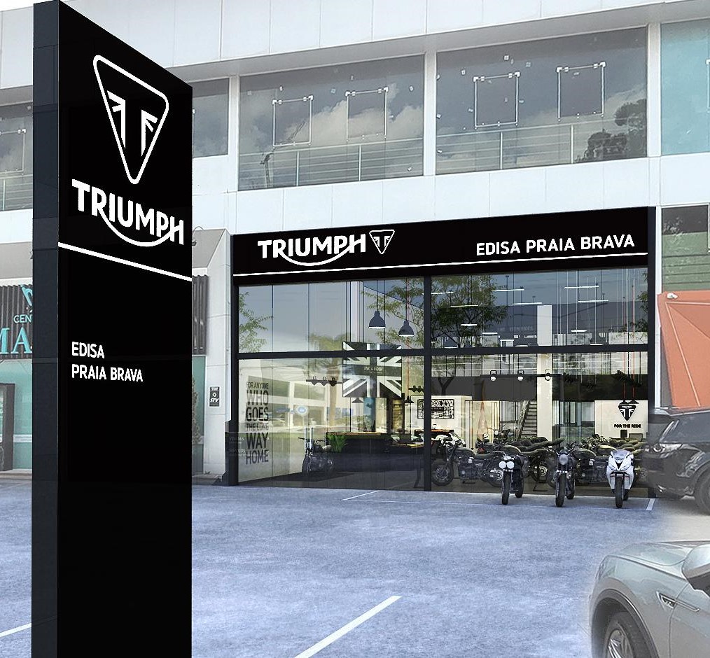 Você está visualizando atualmente Triumph inaugura concessionária em Praia Brava, a 24ª da montadora no Brasil