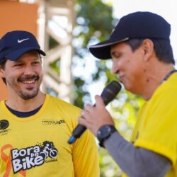 Maio Amarelo: Daniel Vilela participa de passeio ciclístico pela conscientização de um trânsito mais seguro