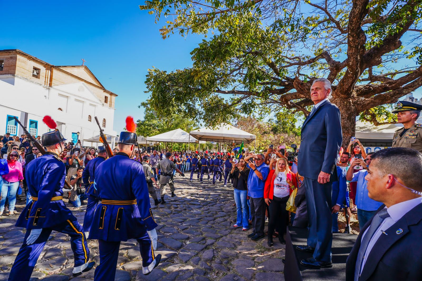 No momento, você está visualizando <em>“Temos orgulho das nossas origens”, diz Caiado ao transferir capital para cidade de Goiás</em>