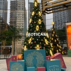 Pelo segundo ano consecutivo, O Boticário presenteia Goiânia com decoração de Natal especial na Praça Tamandaré