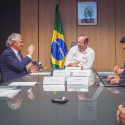 Em Brasília, Caiado cobra avanços na geração e transmissão de energia elétrica para garantir desenvolvimento do estado