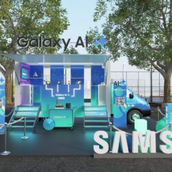 Samsung leva caminhão de experiências com Galaxy AI para universidades brasileiras