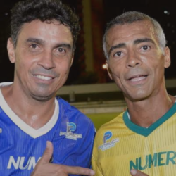 Romário e Alex Dias promovem o 8º Jogo Solidário em Goiás