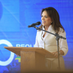 Gracinha Caiado participa da abertura do Impulso GO Pequenas Empresas: crescimento e riqueza devem se traduzir em qualidade de vida para a população