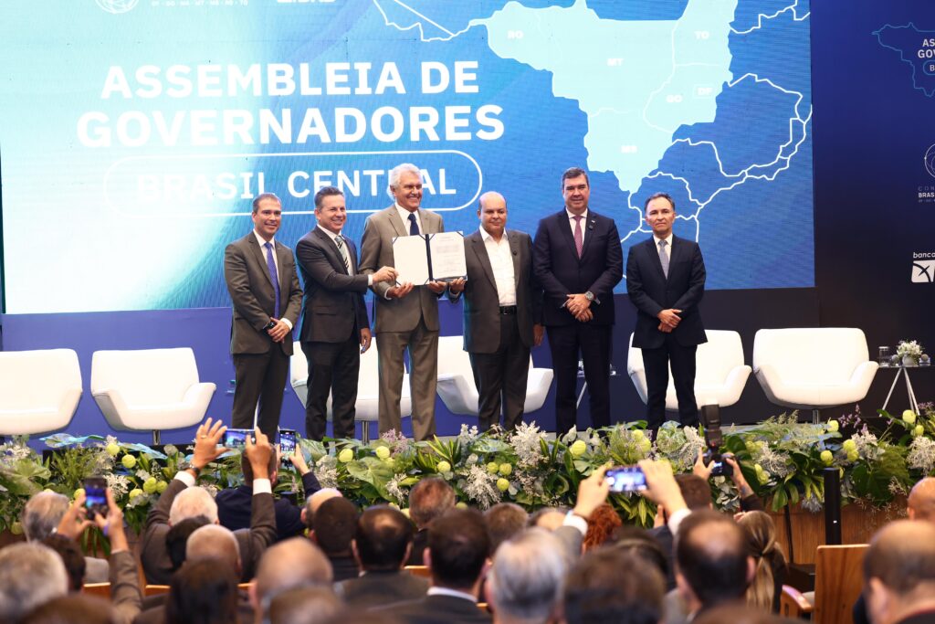 Consórcio Brasil Central: Governador Caiado no mando