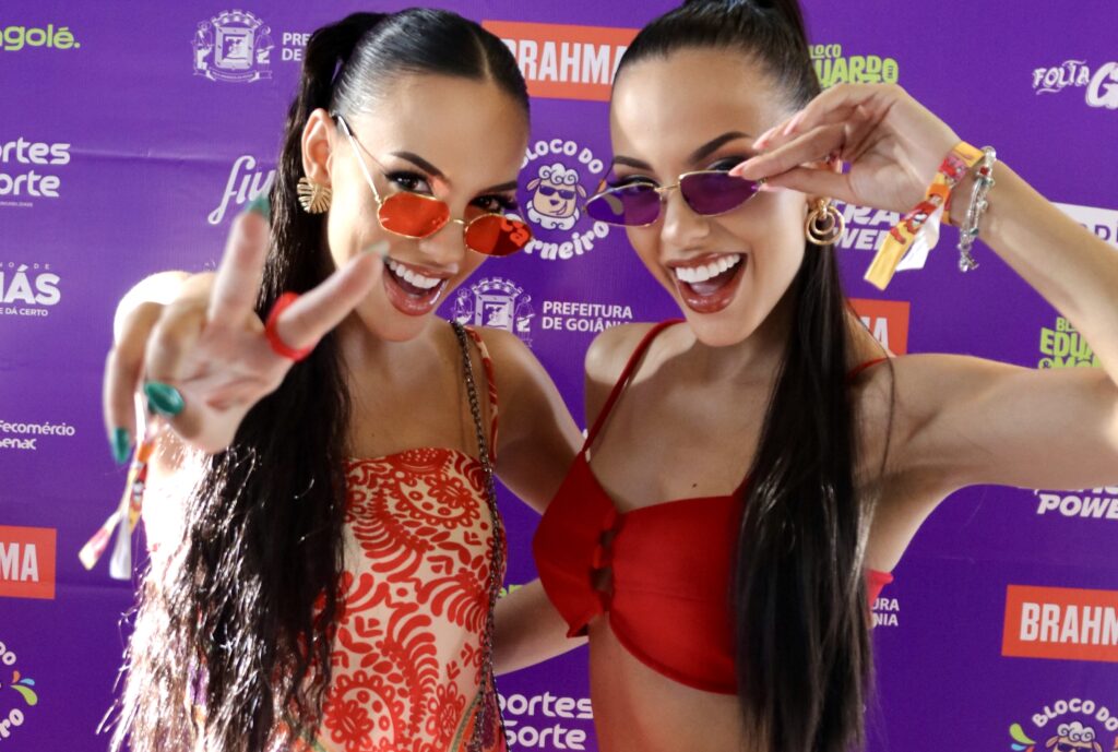 Thalia e Thaleia reunidas para o Bloco do Carneiro para o Carnaval 2025