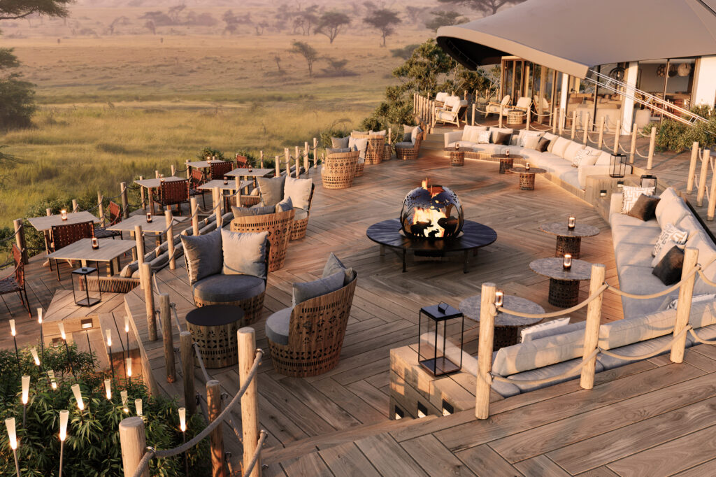 Reforma completa do interior das tendas de seu acampamento de safári em Maasai Mara, no Quênia, Mahali Mzuri