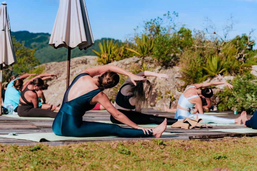 A Yoga a Dois é uma boa chamada para começar o dia de Valentine's Day