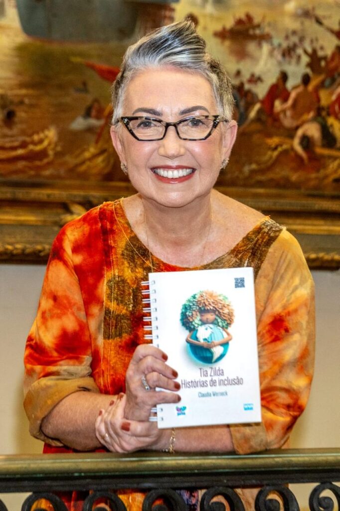 Claudia Werneck lança seu 15º livro sobre inclusão e diversidade